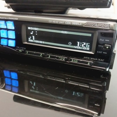 Alpine CDA-9885Ji 1DIN Car Audio CD MP3 AUX AI-NET Bluetooth JDM