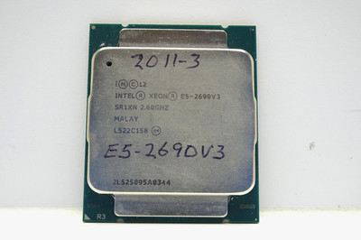 Intel Xeon E5-2690V3 CPU | 12 Cores | 24 Threads | 2.6 GHz | 2011-3