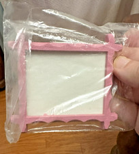 New Berlin CRAFT FRAME for Cross Stitch / picture PINK SQUARE 3.5 X 3 1/16.