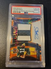 2023 Select Jayden Reed JMB RK SS Neon Orange Pulsar /33 PSA 10 Pop 2