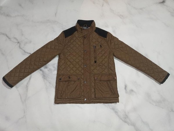 Men Polo Ralph Lauren Jacket Black 38 / M / 46 #CI53