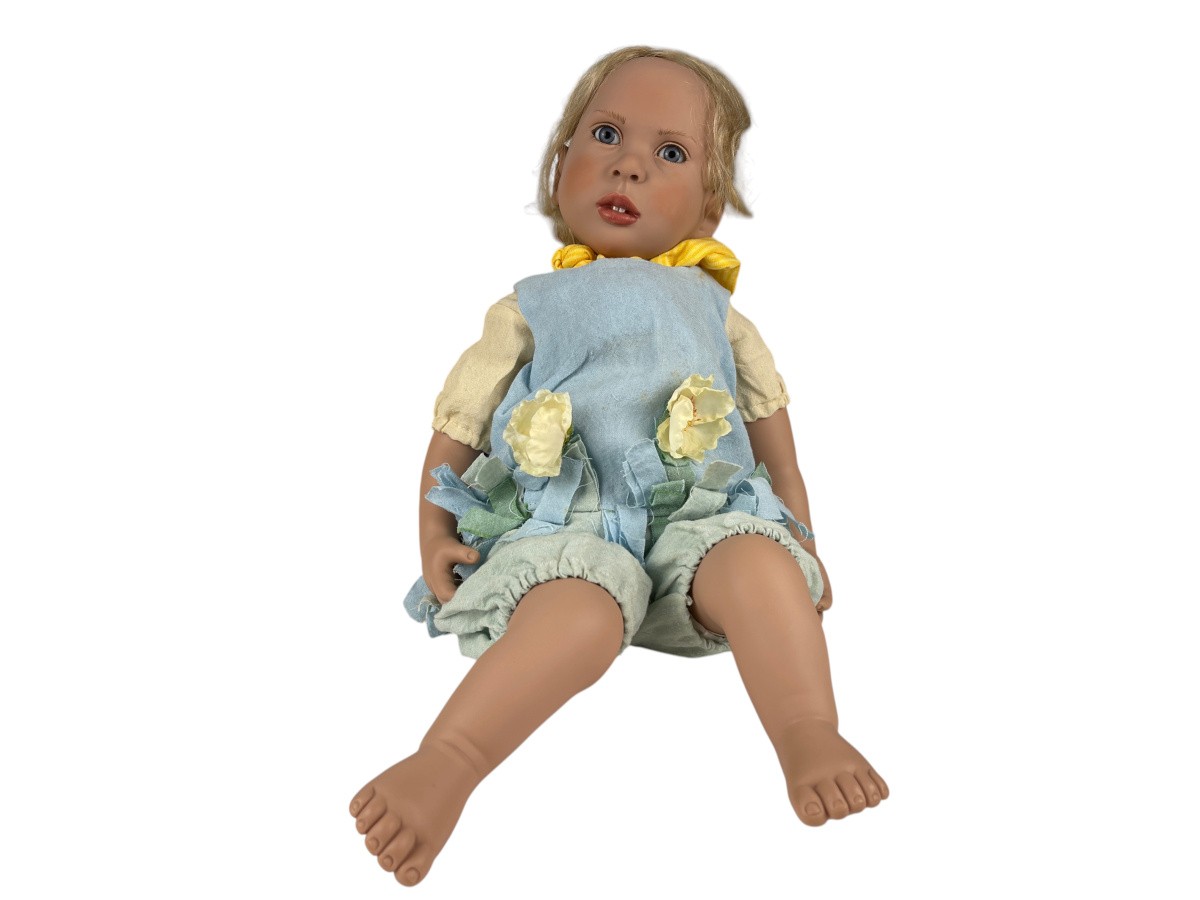 Muñeca artística nariz enana Nicole Marschollek muñeca 50 cm. Excelente estad...