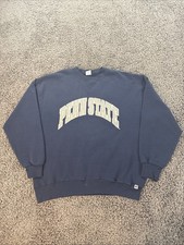 Vtg Russell Athletic Sweatshirt Mens L Penn State Nittany Lions NCAA Football
