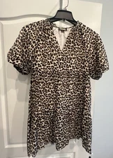 THML Women's Animal Print Dress -Size Small
