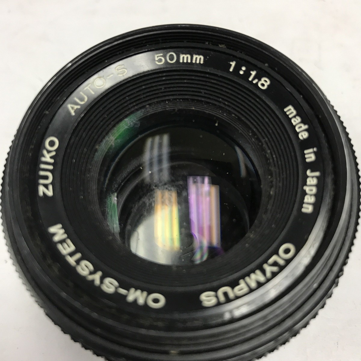 【美品】 OLYMPUS F.ZUIKO Auto-S 50㎜ F1.8 Olympus OM-System F.Zuiko Auto-S 50mm F1.8 MF Lens Made In Japan