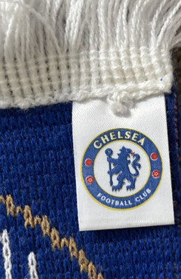 Chelsea FC Porta Uova In Ceramica A Forma Di Sciarpa - Ufficiale Taglia Unica Blu - 5