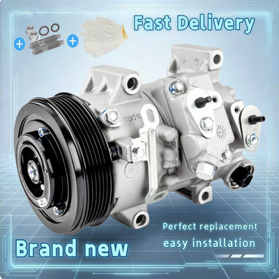 NEW A/C AC Compressor Fits Toyota Corolla 1.8L 2008 2009 2010 2011 2012 2013