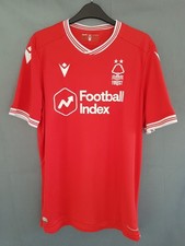 Nottingham Forest Home Shirt 2020. Large Original Macron Red Adults Football Top