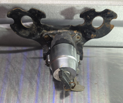 1972 Yamaha DT175 Main Ignition Key Switch with mounting bracket