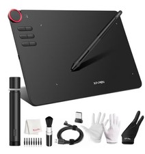 XP-PEN Deco 03 Drawing Tablet, 8192 Level Battery-Free Pen Stylus, 2.4G Wireless