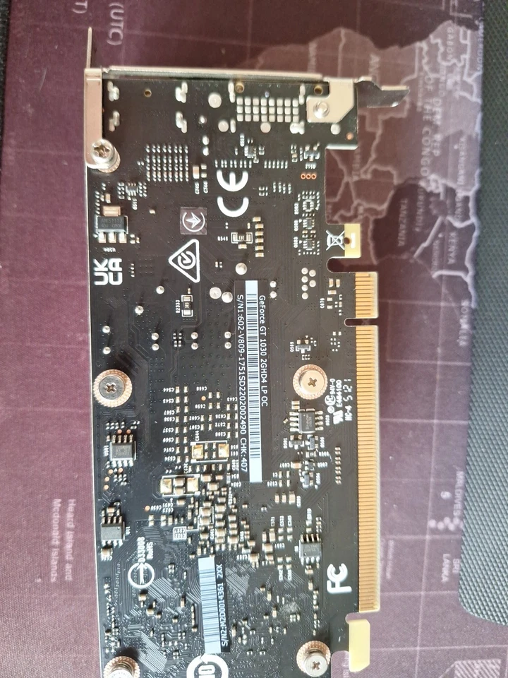 MSI GeForce GT 1030 2GB DDR4 Graphics Card (GT10302GHD4LPOC) - Image 2 of 3