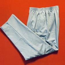 ALFRED DUNNER ... Pull-On Silky Polyester Pants ... Blue ... Size 14