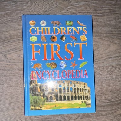 DK Children's First Encyclopedia Illustrated Hardcover Book 2001