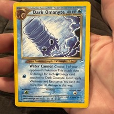 Pokemon Card - Dark Omanyte Neo Destiny 37/105 Uncommon 1st Edition on eBay