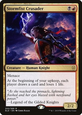 Stormfist Crusader Throne of Eldraine MTG 203 NM