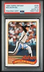 1989 Topps Tiffany Nolan Ryan Signed Baseball Card PSA 5 DNA Certified 10 HOF