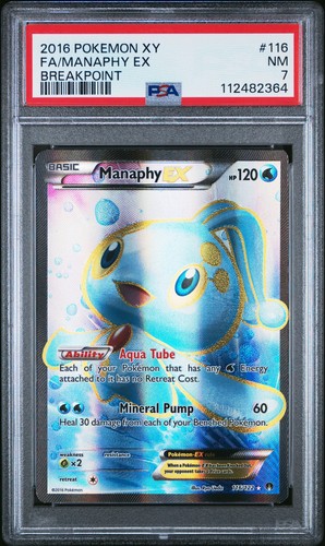 Manaphy-EX graded PSA 7 for sale on eBay