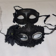 Couple Masquerade Masks Set Venetian Party Mask Costume Mask Halloween