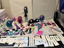 Huge Create & Inner Monster Bundle Monster High Dolls/ Clothes /Tatoos + More