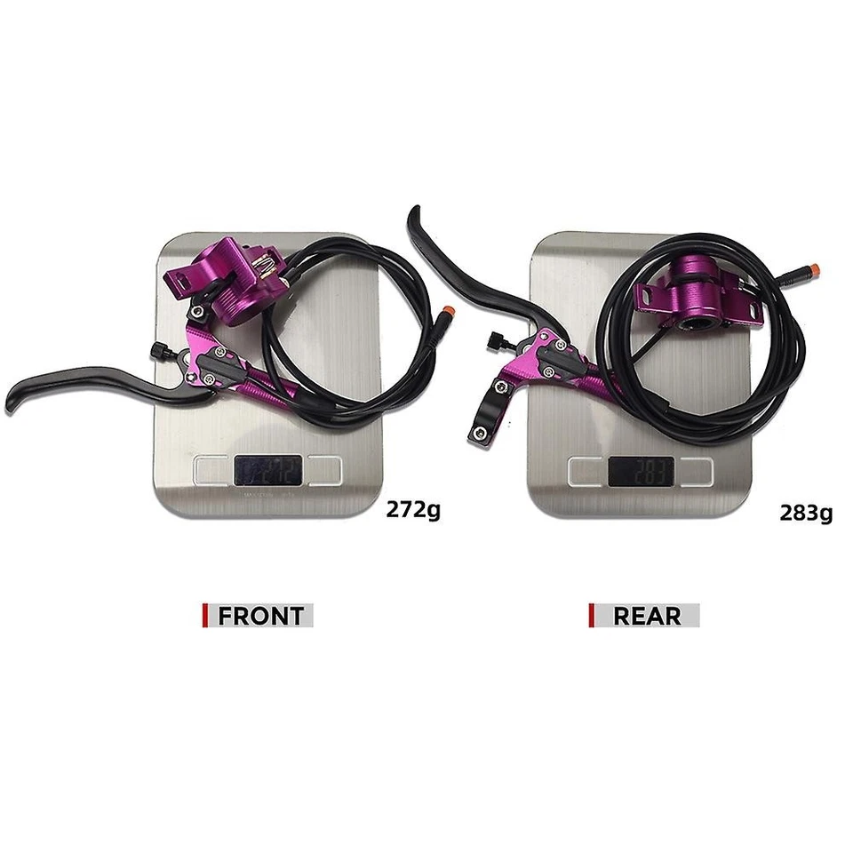 E-Bike Hydraulikbremse Set mit 160mm Rotoren Hydraulikscheibenbremse vorne und - Bild 3 von 4