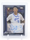 ACE BAILEY 2025-26 TOPPS CHROME ROOKIE RC AUTO #TCAR-AB UTAH JAZZ A Q0902