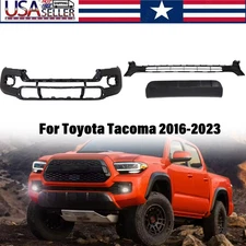 Front Bumper Cover Kit Complete For Toyota Tacoma 2016-2023 Primed 5211904907