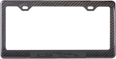 Corvette C8 Stingray 100% Real Carbon Fiber License Plate Frame