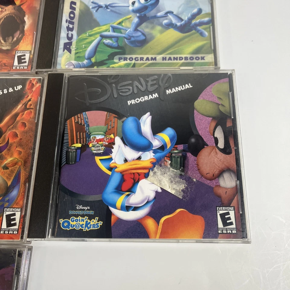 Lot Of 10 VTG 90's PC CD-Rom 95/98 Computer Games Kids Disney Interactive - Image 3 of 4