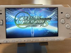 Excellent  Sony PSP 3000 Pearl White Used Tested