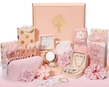 Christmas Gifts for Tween & Teen Girls - 8 PCS Birthday Gifts Basket Teen Girls 