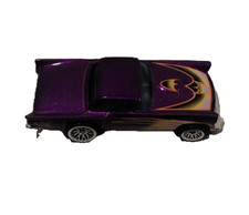 Hot Wheels purple '57 T-BIRD Collector #217 Hotwheels 2000 Kyle Petty Package