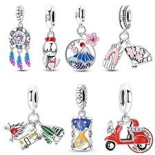 MULA 2026 Original 925 Sterling Silber DIY Charm CZ Love Life fit Frauen Armband