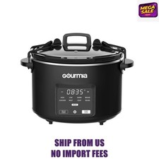 Gourmia Programmable Slow Cooker 4.5 Qt with ...