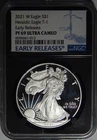 2024-W NGC PF69 ULTRA CAMEO AMERICAN SILVER EAGLE WG9