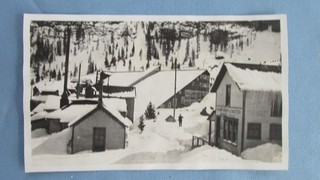 1900's Camp Bird Colorado Mine Office & Mill Original Print Photograph Ouray