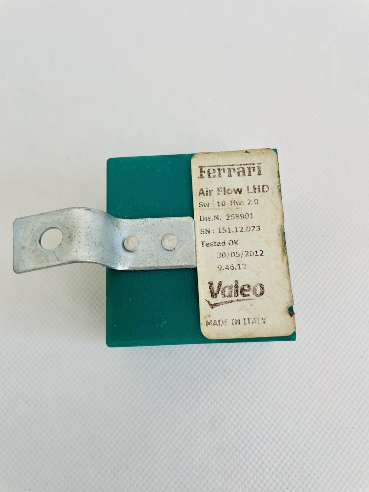 Ferrari 458 Vent Control Module ECU, Used -  P/N 258901