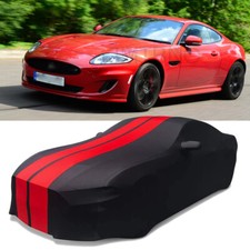 For Jaguar XK 2007- 2015 Car Cover Satin Stretch Scratch Dust Resistant Indoor