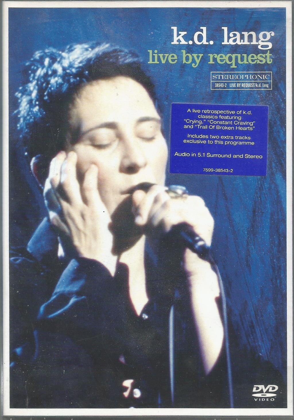 K.D. Lang - Live By Request 2001 Warner Music DVD