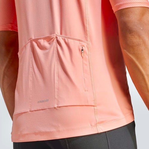 Adidas Aeroready The Cycling Jersey IJ8159 Wonder Clay (Men’s Medium) M - Picture 6 of 8