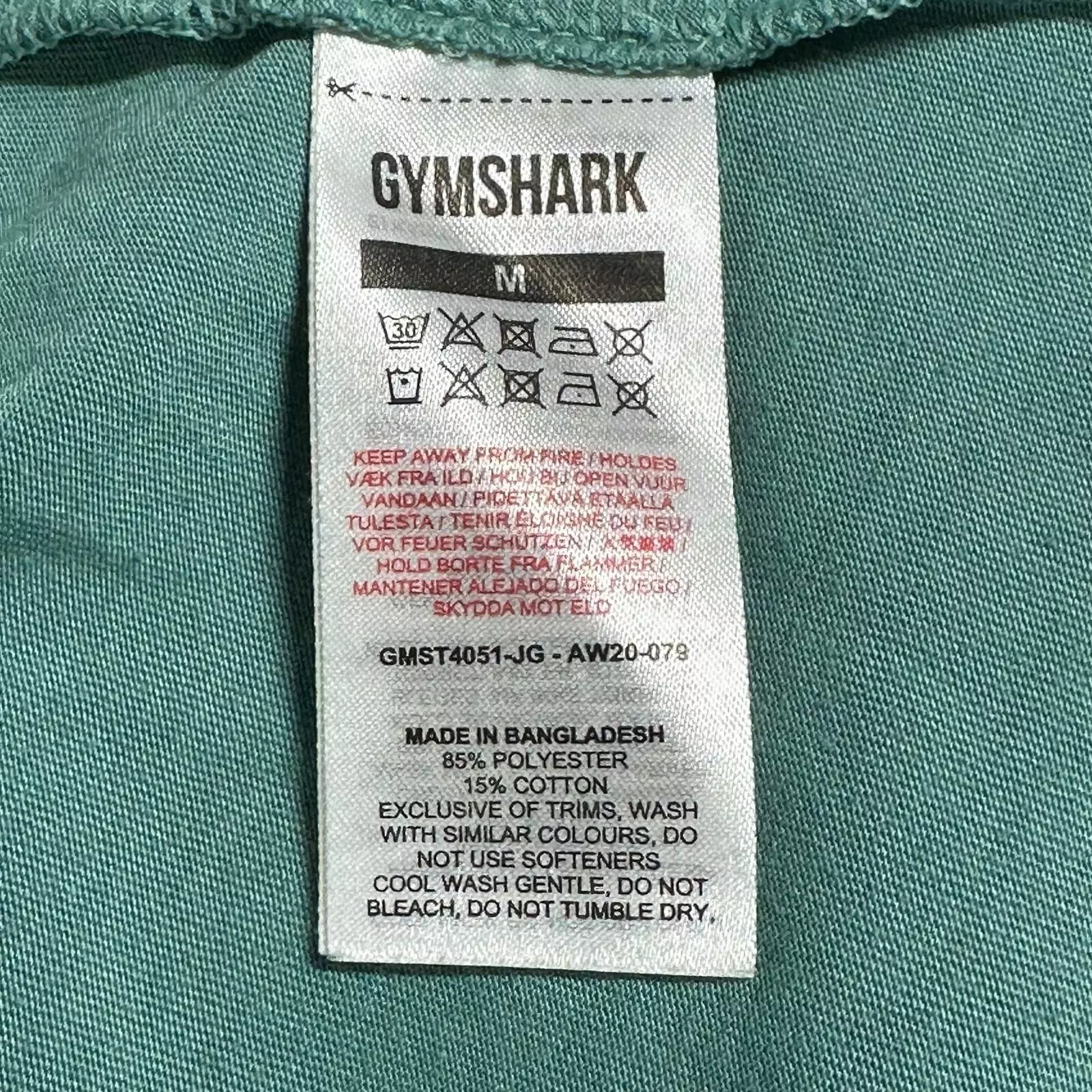 gymshark lightweight activewear workout shirt