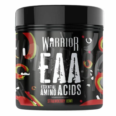 Warrior EAA Powder 360g - Amino Acid Supplement - 30 Servings (Strawberry Kiwi)