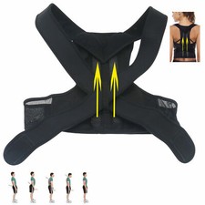 Corrector de Postura para Hombres y Mujeres Soporte de Postura Ajustable Proporciona Lumbar