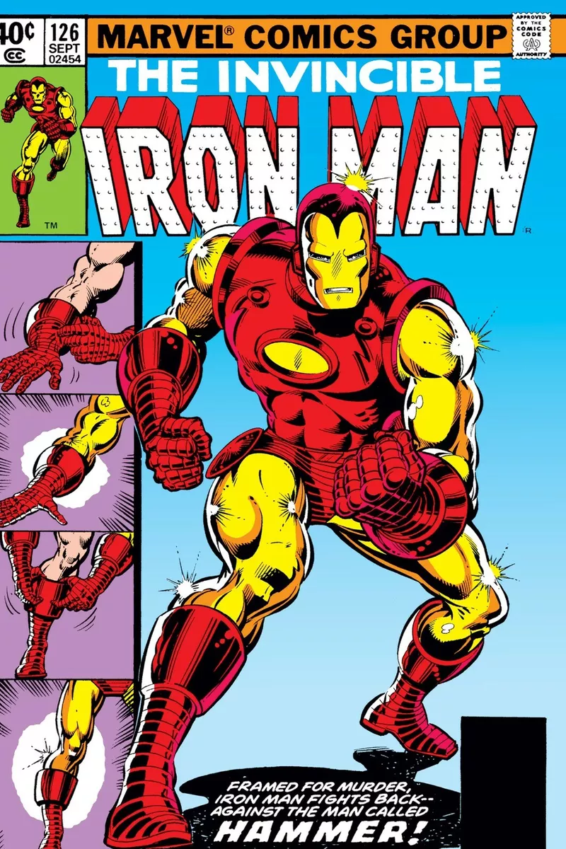 Marvel Iron Man - The Invincible Comic Book Cover Poster Print (24 x 36) 