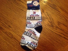New For Bare Feet Sportswear Children's Boston Red Sox MLB 2013 Champions Socks