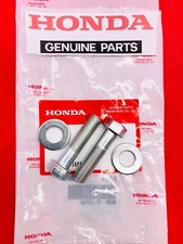 HONDA CT70H K0 (70-71) *CT70H ONLY* TOP TRIPLE TREE FORK BOLTS CAPS GENUINE OEM