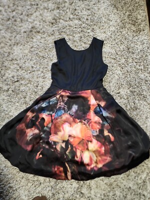 Ted Baker Marinka Winter Sweet pea fit and flare dress size 2 | eBay