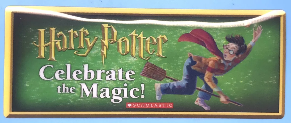 Original- RARE Scholastic Harry Potter Bookmark Set- NEW in