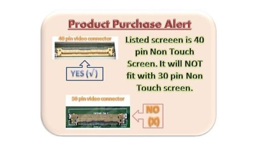 TOSHIBA SATELLITE L655-S5150 REPLACEMENT LAPTOP 15.6" LCD LED Display Screen - Picture 10 of 12