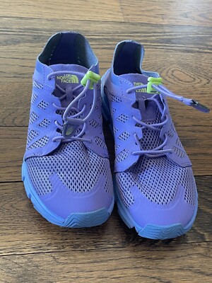 The North Face Lightwave Flow Purple Blue Sneakers Shoes Size 5 Girls Women's