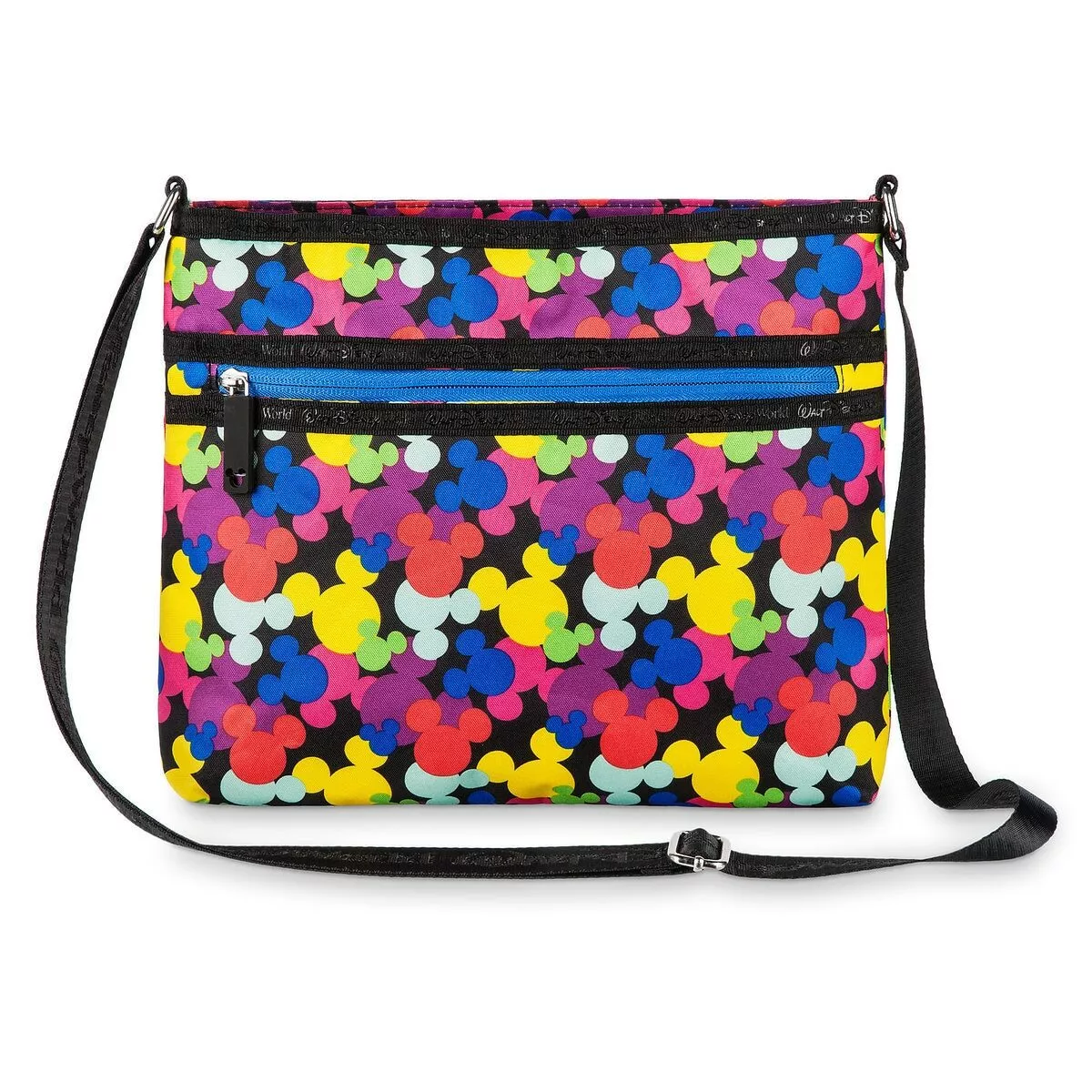 NWT Disney Parks Multicolor MICKEY MOUSE ICONS CROSSBODY BAG Walt Disney World